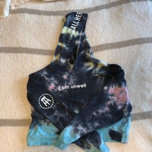 Tie-Dye 'I Am Unwell' Hoodie